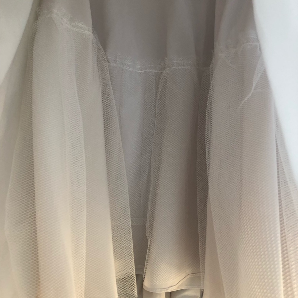 Stunning cream Nicole Miller taffeta mini dress! - Picture 5 of 8